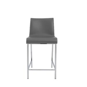 Terra Cotta Faux Leather Swivel Accent Chair