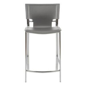 Squared Off Natural Wood Stool