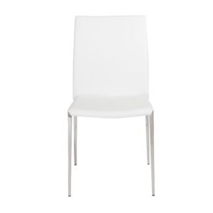 Cream Upholstered Black Base Adjustable Swivel Bar Stool