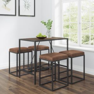 46' X 120' X 32' Antique Platinum Wood Poly Resin Dining Table (120'L)