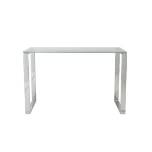 Nory Light Gray Oak Three Drawers Computer Desk