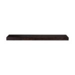43″ Dark Espresso Brown Wooden Floating Shelf