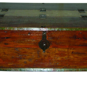 Brown and Gold Storage Coffee Table
