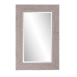 Gold Framed Square Mirror