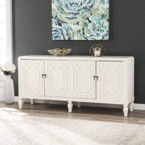 79" Modern Rustic Natural TV Media Cabinet