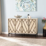 Champagne Deco Buffet Storage Cabinet