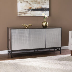 27" Refined Grey High Gloss TV Entertainment Unit