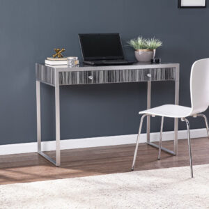 71" Modern Rustic Black and Natural Buffet Server