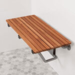 36″ Premium Wall Mount Teak Shower Bench