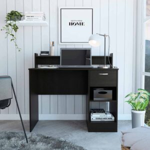 Gray Wall Mount Folding Desk