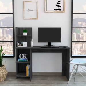 Modern Natural Wood Crisscross Study Desk