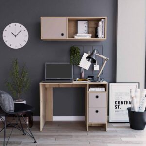 Metal and Glass Student Desk