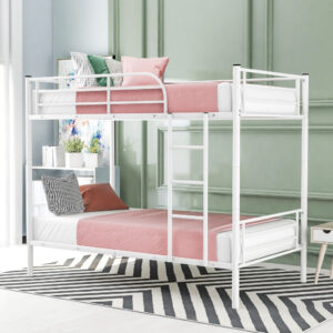 Black Twin Over Full Size Bunk Bed