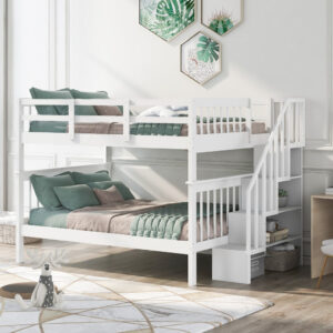 Espresso Solid Wood Rolling Laundry Hamper with Lid