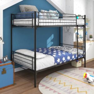 Beige Upholstered Full Platform Bed
