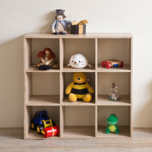 32" Black Wash  Floating Wall Shelf