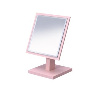 Petite LED Strip Rectangular Wall Mirror