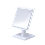 Pretty White Square Make Up Vanity Mirror