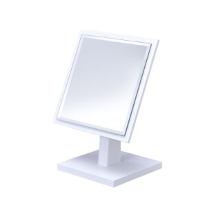 Petite LED Strip Rectangular Wall Mirror