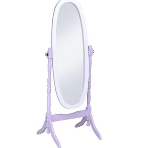 Petite LED Strip Rectangular Wall Mirror