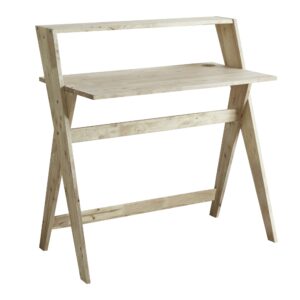 Logan Square Rustic Brown Coat Rack Tree