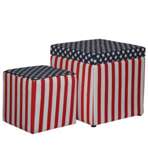 Southwest Lodge Pouf Ottoman
