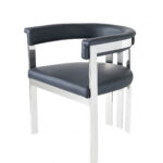 Black Silver Dining Chair
