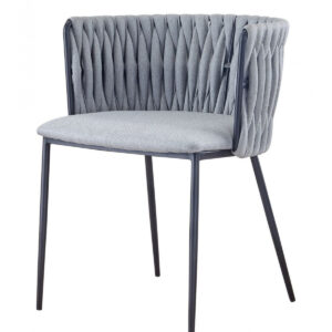 Rich Black Faux Leather Counter Stool