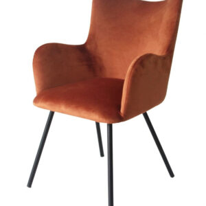 Set of Two Gray Metro Mix Cantilever Dining Chairs