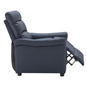Faux Leather Power Motion Lift Recliner in Red
