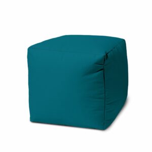 17  Cool Bright Hot Pink Solid Color Indoor Outdoor Pouf Cover