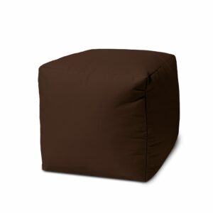 17  Cool Bright Hot Pink Solid Color Indoor Outdoor Pouf Cover