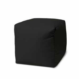 17  Cool Bright Hot Pink Solid Color Indoor Outdoor Pouf Cover