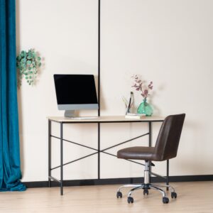 Modern Rustic Double Decker Accent Cabinet