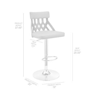 35' X 39' X 33' Red Velvet Accent Chair