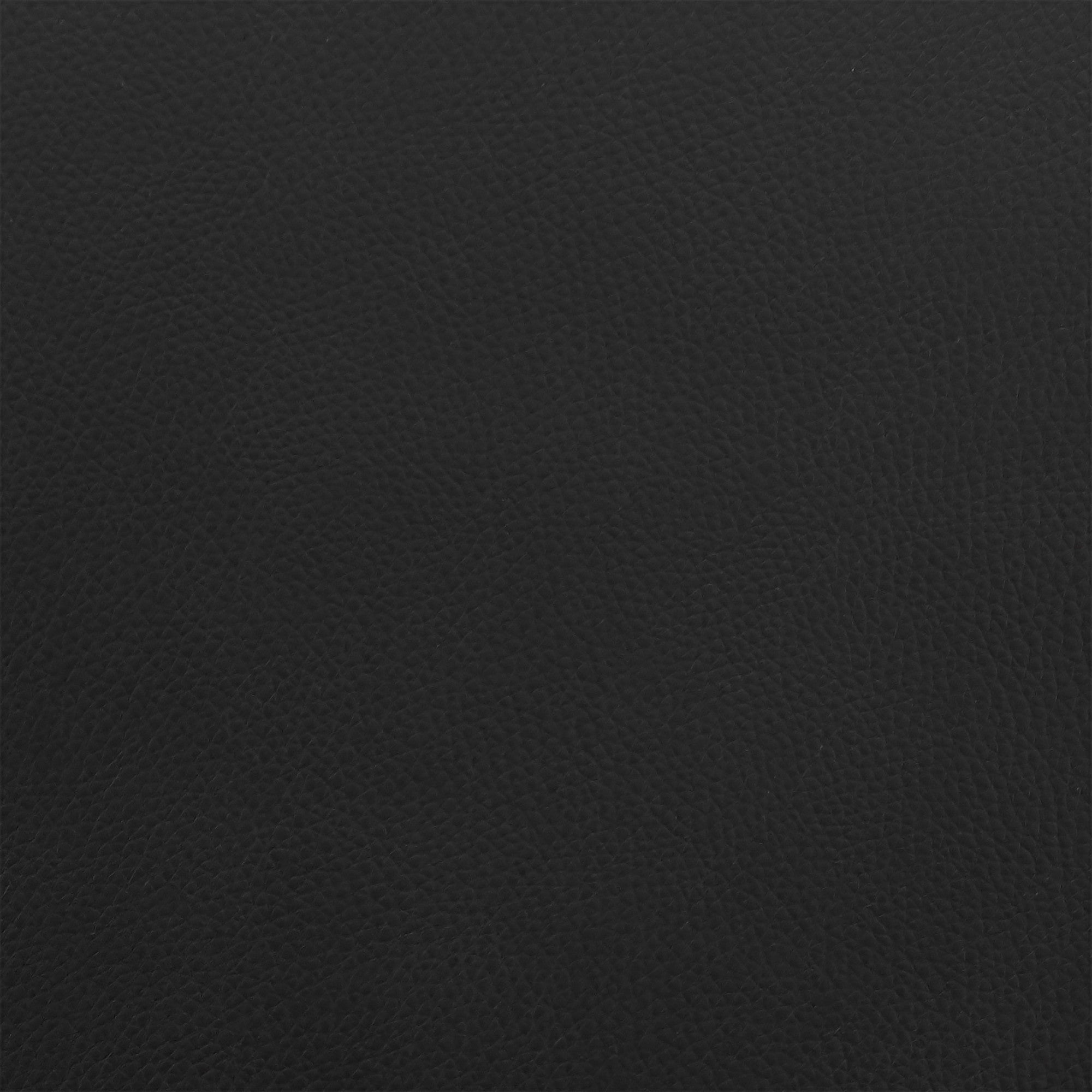 Black Faux Leather and Walnut Wood and Black Swivel Adjustable Bar Stool