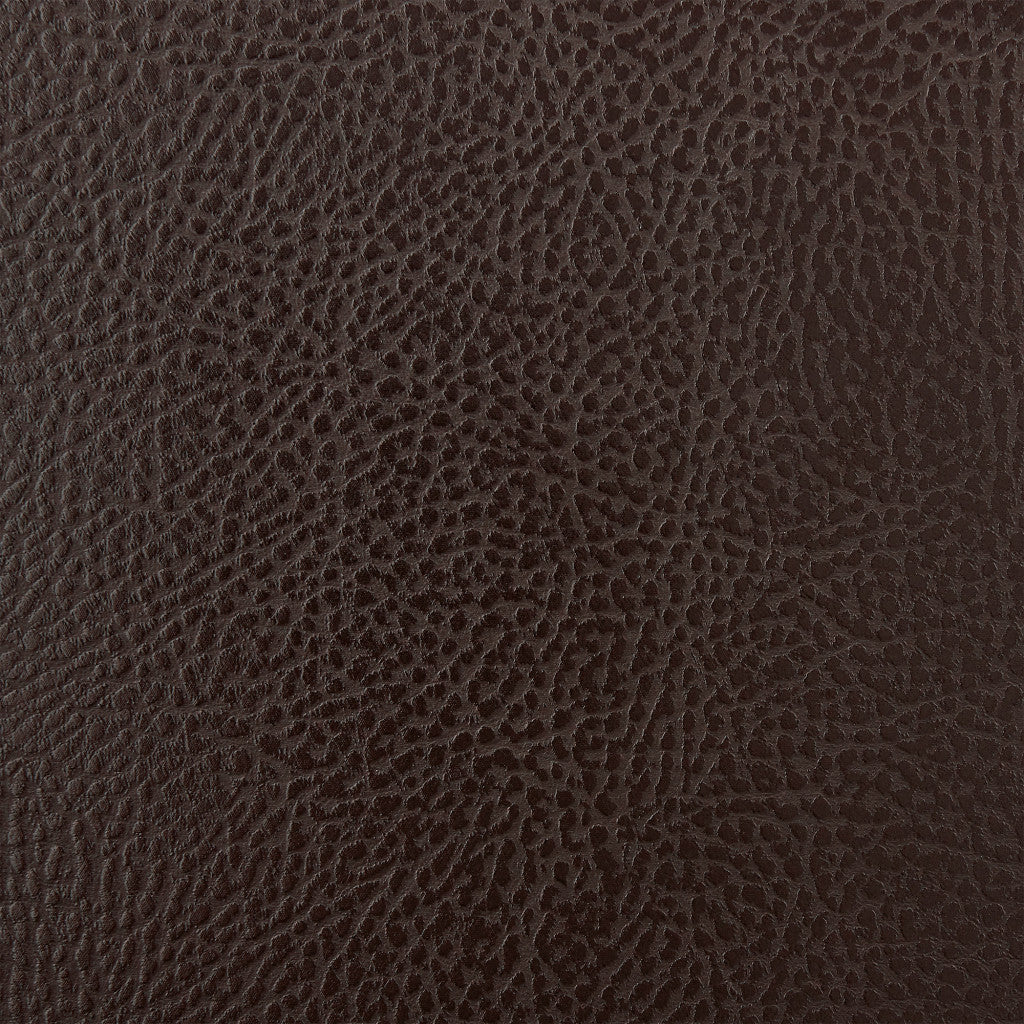 30" Mod Chocolate Faux Leather Java Brown Finish Swivel Bar Stool