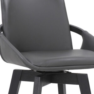 19' X 22' X 40' 2pc Black Pu Counter Height Chair