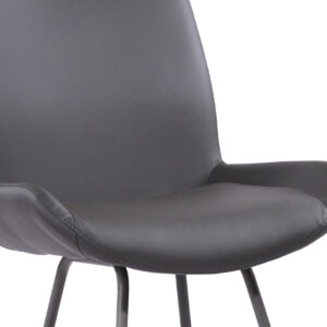 Red Faux Leather Swivel Adjustable Bar Stool